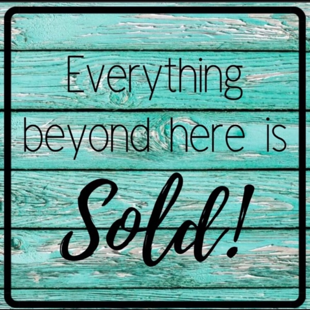 Whole closet has been priced for sale